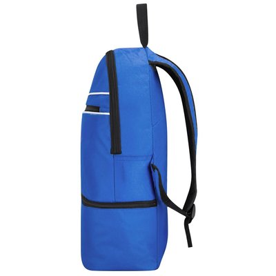 Mochila en poliéster con compartimento independiente para el calzado