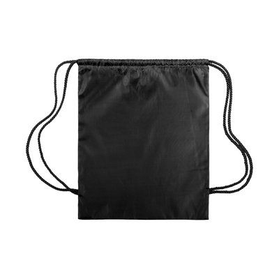 Mochila en poliéster con cuerdas extra gruesas Neg