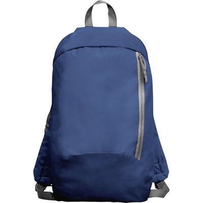 Mochila de poliéster ligera y compacta Marino