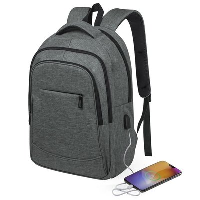 Mochila Poliéster Portátil 15'' con cable