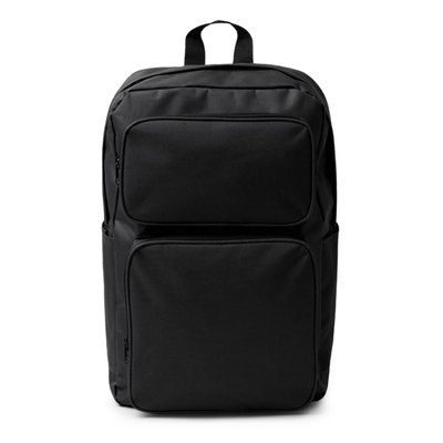 Mochila de poliéster reciclado 600D Negro