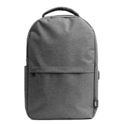Mochila de poliéster reciclado Gris Vigore