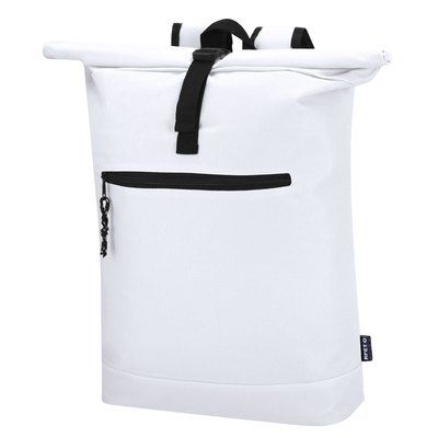 Mochila de poliéster RPET rolltop Bla