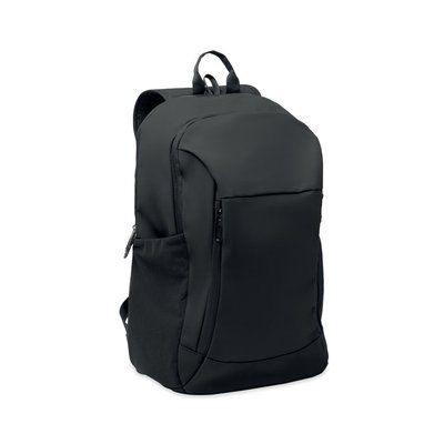 Mochila para portátil 15" con bolsillos laterales Negro