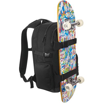 Mochila Portátil 17'' Acolchada con Correas Skate