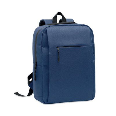 Mochila para portátil con bolsillo exterior Azul