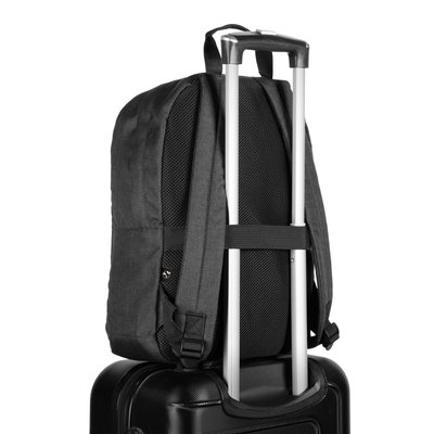 Mochila portátil reciclada con correa trolley