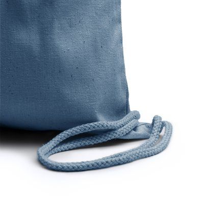 Mochila realizada en tela de cáñamo