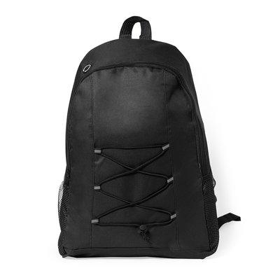 Mochila reflectante con salida auticulares y rejilla Neg