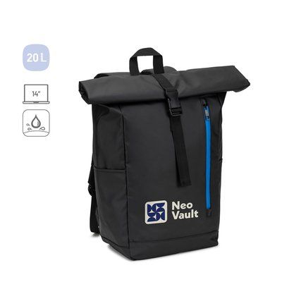 Mochila roll top resistente al agua