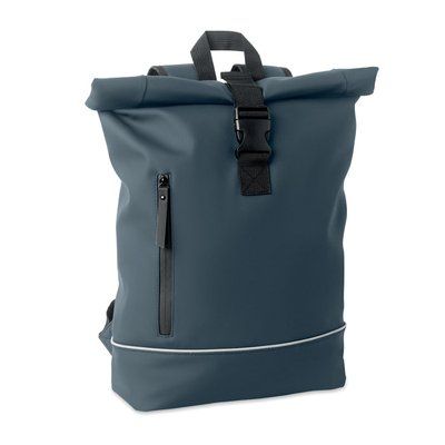 Mochila rolltop PU portátil 15 French Marino