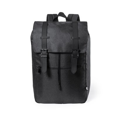 Mochila RPET 15'' con Hebillas Neg