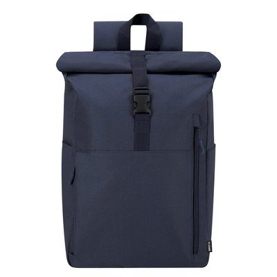 Mochila de RPET con cierre enrollable Mar