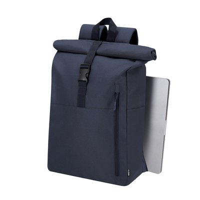 Mochila de RPET con cierre enrollable