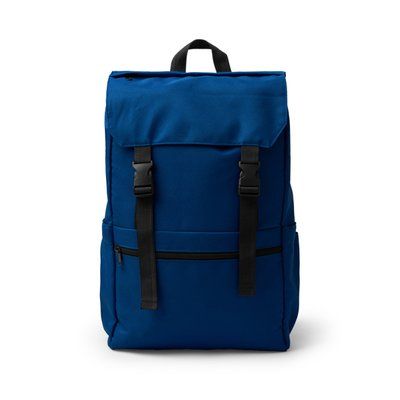 Mochila RPET con solapa ajustable Marino Talla Única Adulto