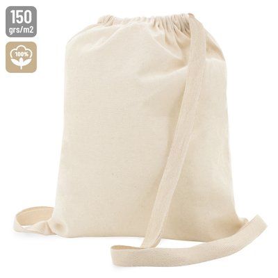 Mochila Saco Algodón Tiras Anchas