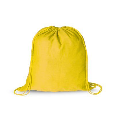 Mochila saco de color tejido en algodón 100% Ama