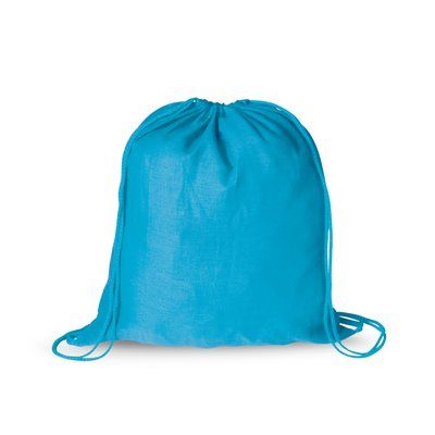 Mochila saco de color tejido en algodón 100% Azc