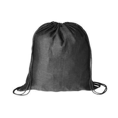 Mochila saco de color tejido en algodón 100% Neg
