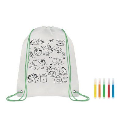 Mochila Saco para Colorear con Rotuladores Lima