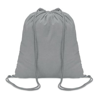 Mochila Saco de Cuerdas y Algodón Gris