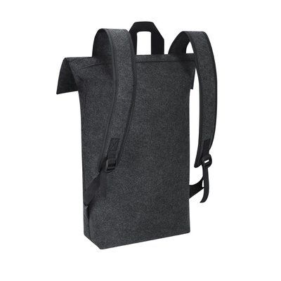Mochila con solapa fieltro RPET