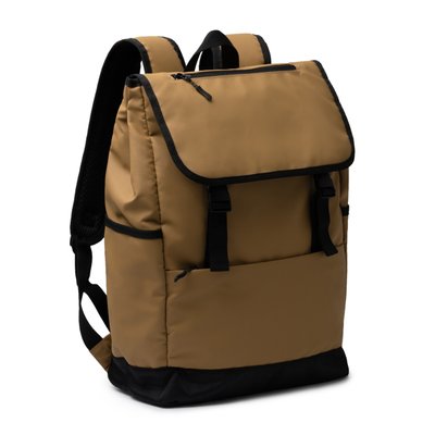 Mochila con solapa de PU Leather