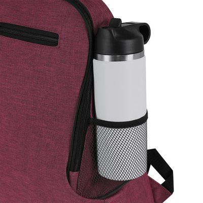 Mochila sostenible cremalleras rejilla acolchada