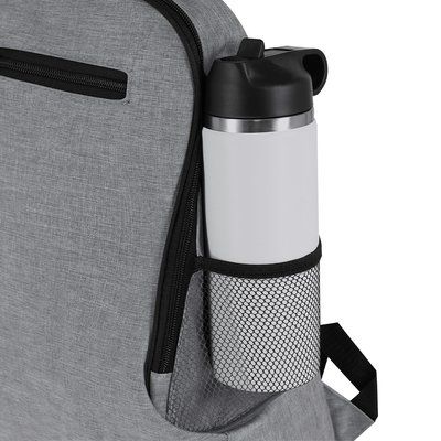 Mochila sostenible cremalleras rejilla acolchada