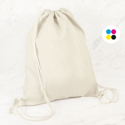Mochila Sublimación Tacto Suave 100% Poliéster