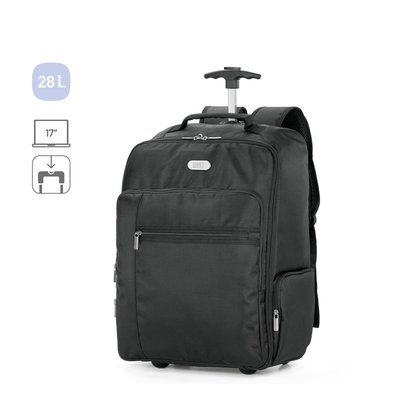 Mochila Trolley 28L Portátil 17'' con Placa