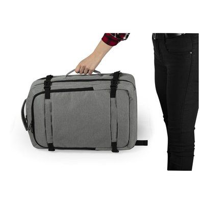 Mochila USB 17'' Portadocumentos con Seguridad
