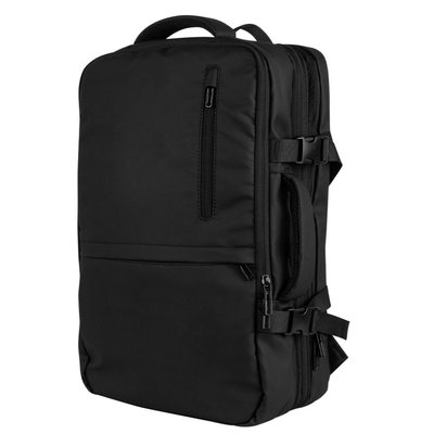 Mochila viaje impermeable 2 en 1 Negro