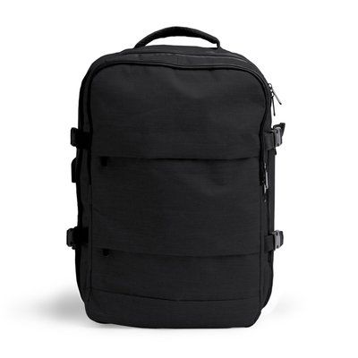 Mochila de viaje para portátil con salida USB Negro Talla Única Adulto