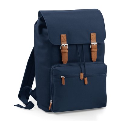 Mochila Vintage para Portátil 17 French Navy