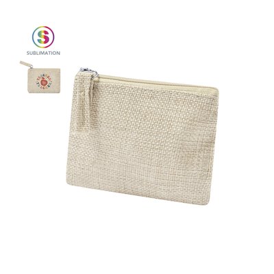 Monedero poliéster suave sublimación