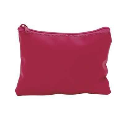 Monedero en PU con llavero interior Fucsia Talla Única Adulto