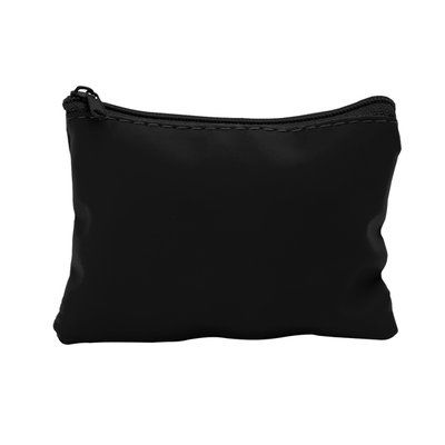 Monedero en PU con llavero interior Negro Talla Única Adulto