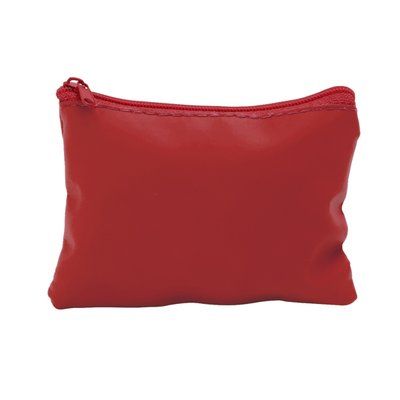 Monedero en PU con llavero interior Rojo Talla Única Adulto