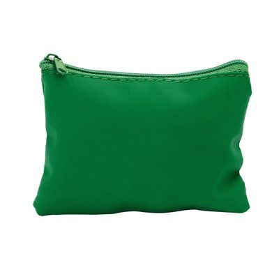 Monedero en PU con llavero interior Verde Helecho Talla Única Adulto