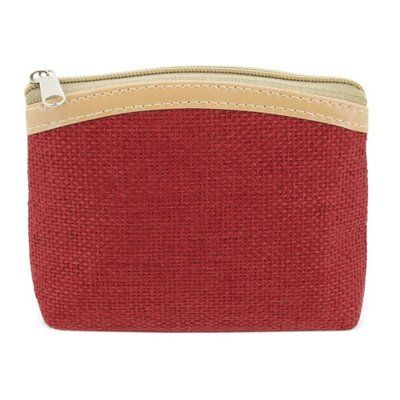 Monedero Textura Yute
