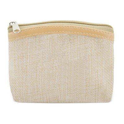 Monedero Textura Yute