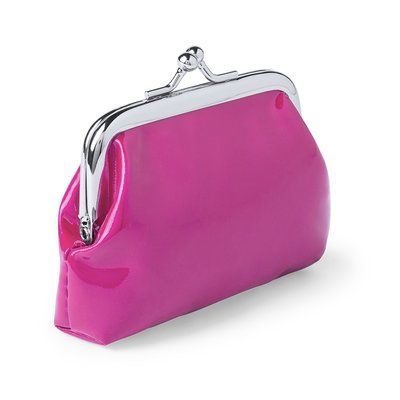 Monedero vintage de PVC alegre Fucsi