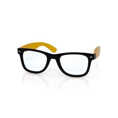 Montura Gafas Sin Lentes Bicolor Amarillo