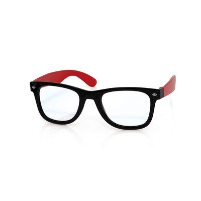 Montura Gafas Sin Lentes Bicolor Rojo