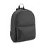 Mochila con bolsillo frontal Negro