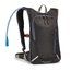 Mochila deportiva con depósito y reflectantes Gris