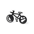 Multiherramienta forma de bici