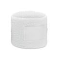 Muñequera de polialgodón Blanco