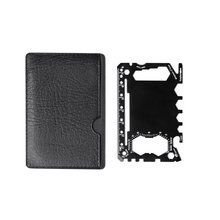 Multiherramienta de acero inox. con funda Negro
